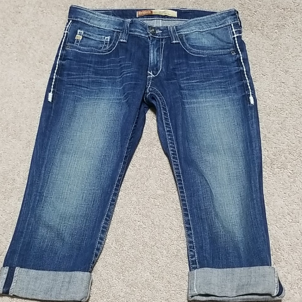 Big Star Sweet Capri Jeans 29 - Picture 3 of 6